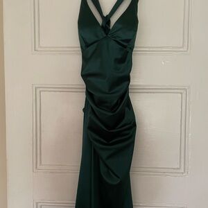 Elegant Green Prom Dress